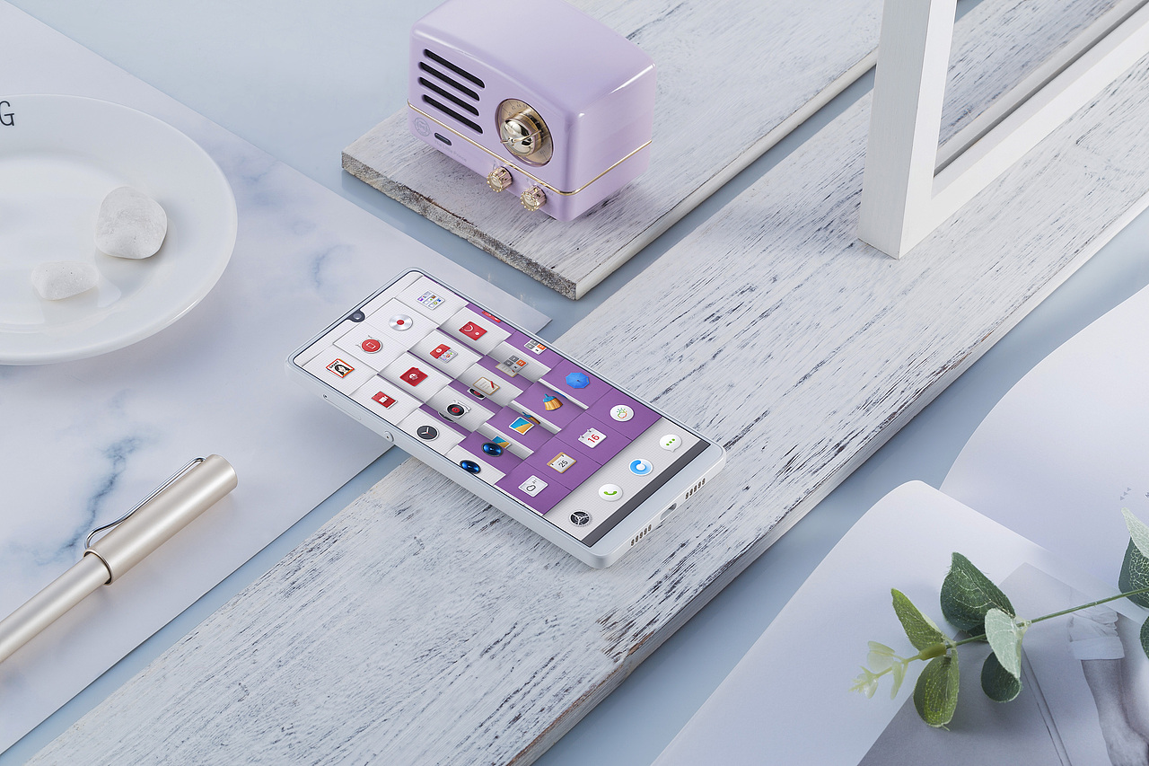 当纯白坚果R1碰上红色vivo Z1