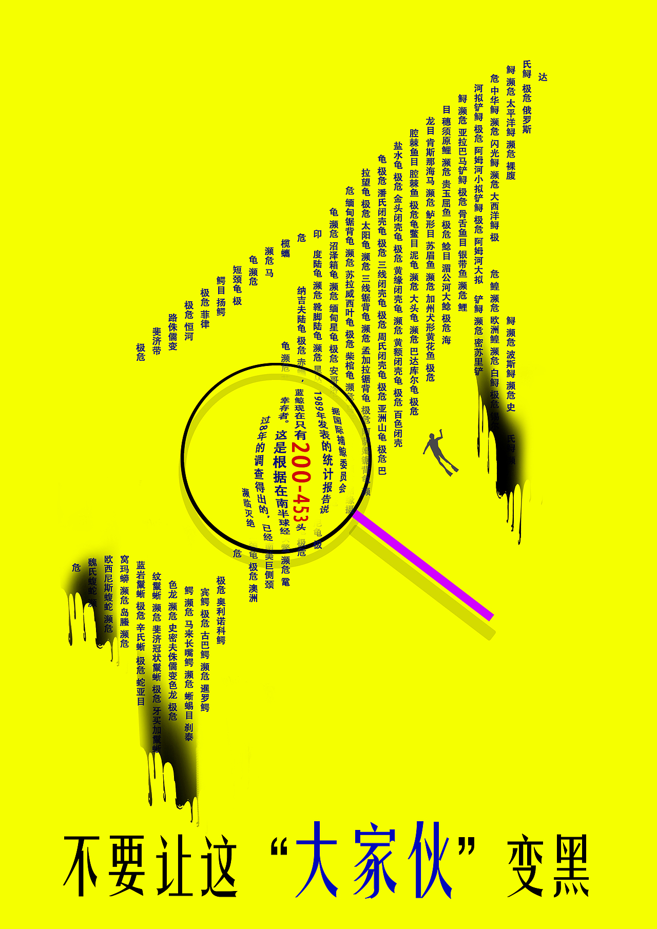 保护海洋，公益海报（图ZMjEzNTgzODg0） - 海报 - 站酷设计师快到碗里来ai原创素材 - 站酷ZCOOL