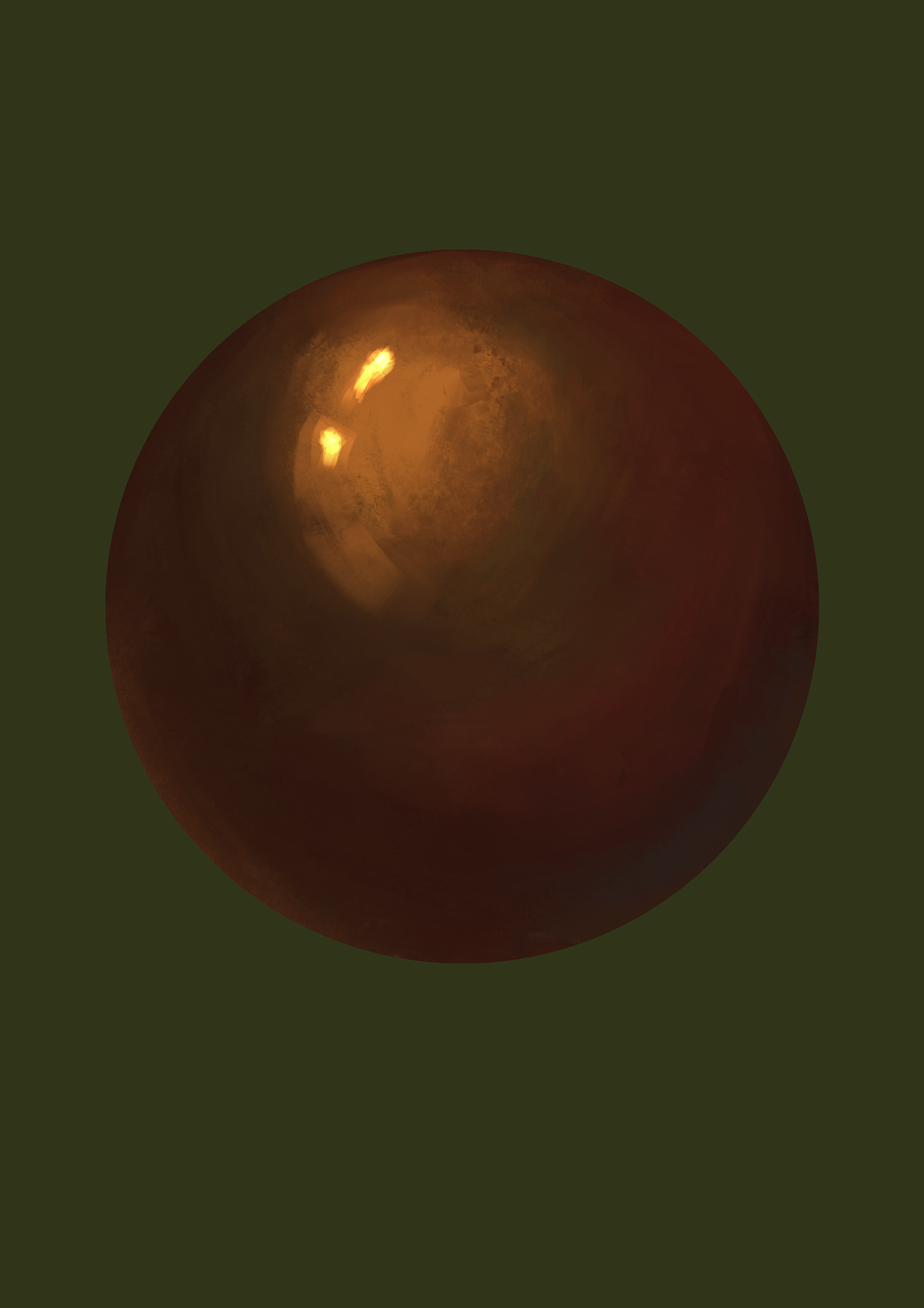 一周的材质训练总结一下—1材质训练《球》