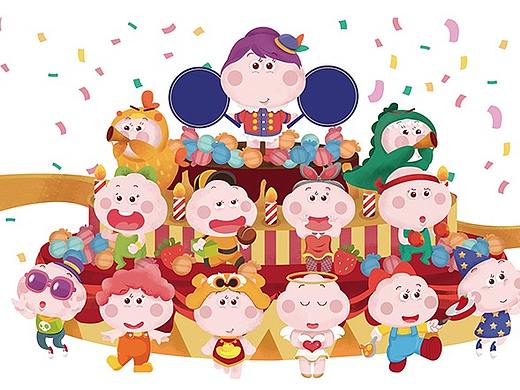 天虹店慶插畫（個人主頁-ZMjUxMjgzNjQ=） - 商業(yè)插畫 - 站酷設計師YQiborn原創(chuàng)素材 - 站酷ZCOOL