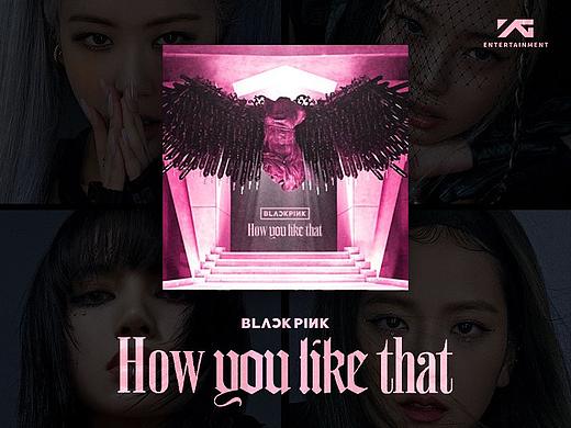 BLACKPINK 06.26回归 QQ音乐适配banner(饭制)