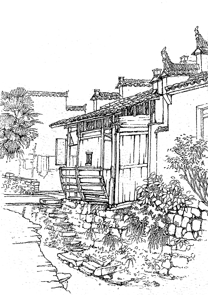 钢笔速写（图ZMjAxMjk1NTgw） - 绘画 - 站酷设计师裘裘画球球原创素材 - 站酷ZCOOL