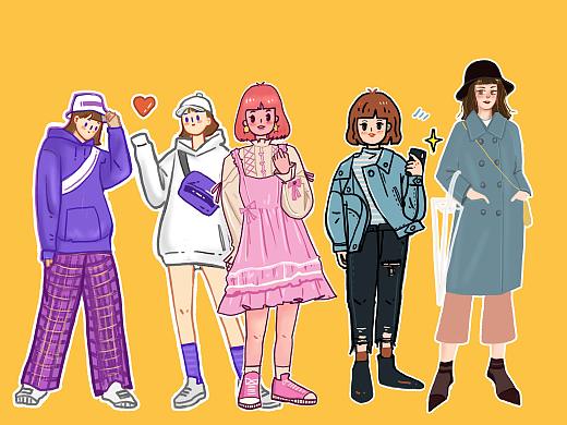 10月的小女孩合集