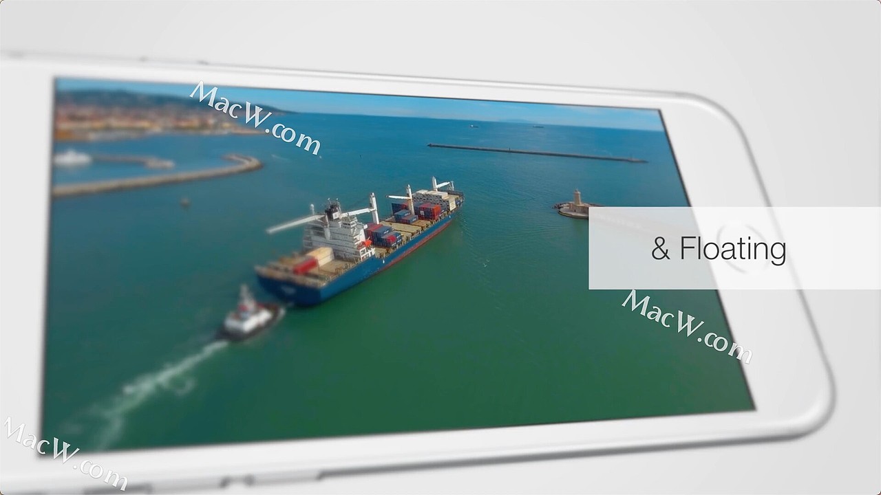 FCPX插件50个苹果手机手势切换转场mTransition Mobile