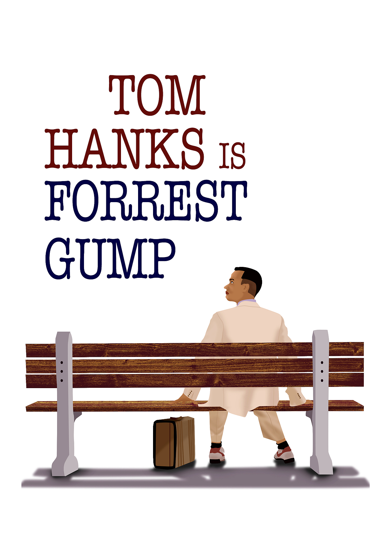 阿甘正传（图ZOTM0NDY2ODA=） - 创作习作 - 站酷设计师JoJoB49原创素材 - 站酷ZCOOL