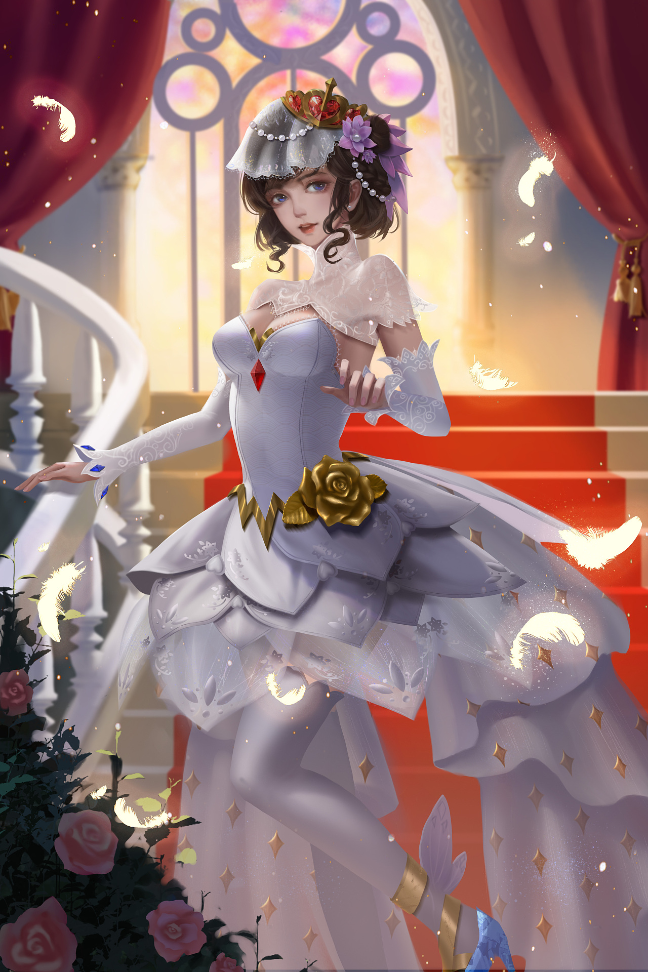 乔妹的纯白花嫁