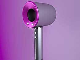 C4D-OC-吹风机产品建模渲染