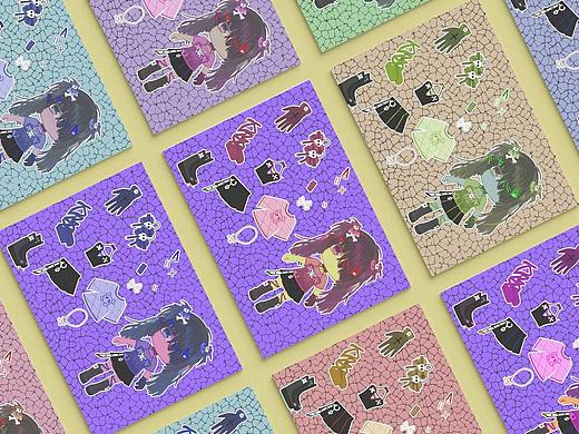 亚文化贴纸待出可定制