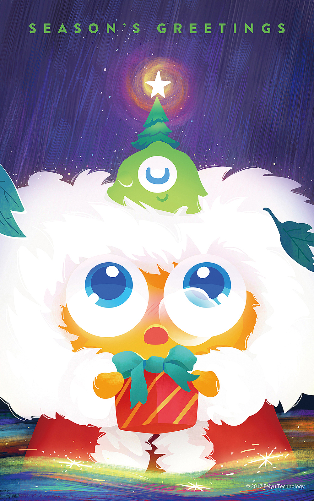 ▲ 2017|圣诞节阿波
<br>