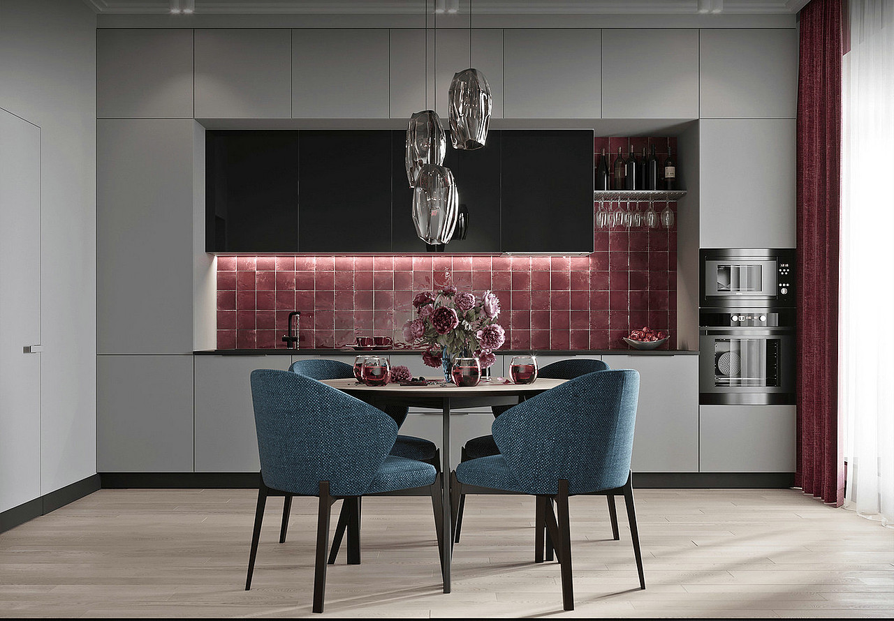 多彩北欧风，轻盈空间为你留住春天（图ZMTg5MzE5NTky） - 家装设计 - 站酷设计师张美丽效果图原创素材 - 站酷ZCOOL