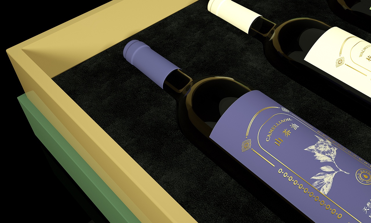 合润园油系列礼盒包装设计（图ZMTE0ODg3NTA4） - 包装 - 站酷设计师漫璞文化原创素材 - 站酷ZCOOL