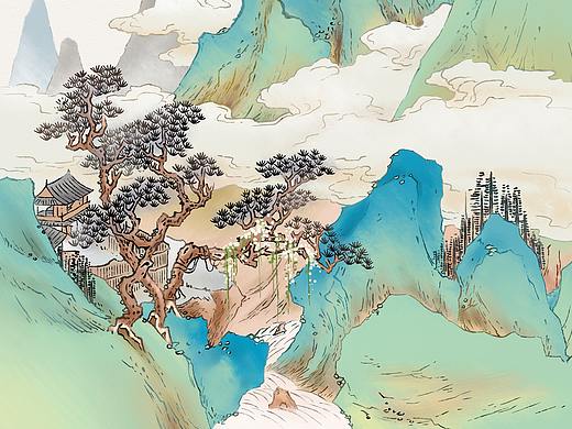 国画山水