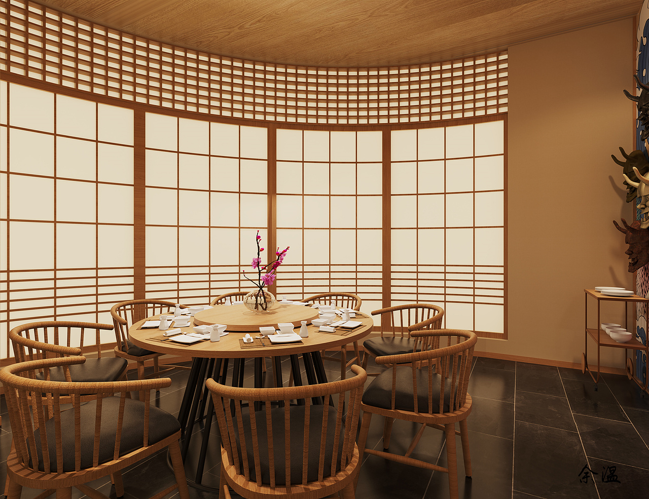 寿司店（图ZMjc2NzcyMzY0） - 酒店餐饮设计 - 站酷设计师余温啊原创素材 - 站酷ZCOOL