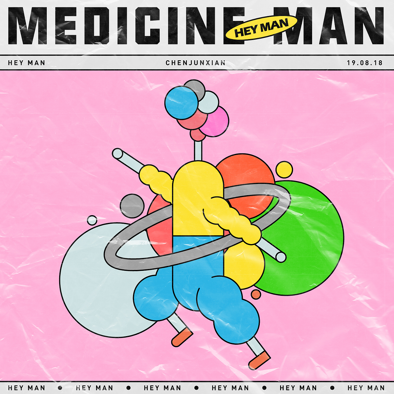 HEY MAN（图ZMTcyNDM1Nzcy） - 海报 - 站酷设计师Jun_陈俊贤原创素材 - 站酷ZCOOL