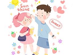 插画习作 | 礼物