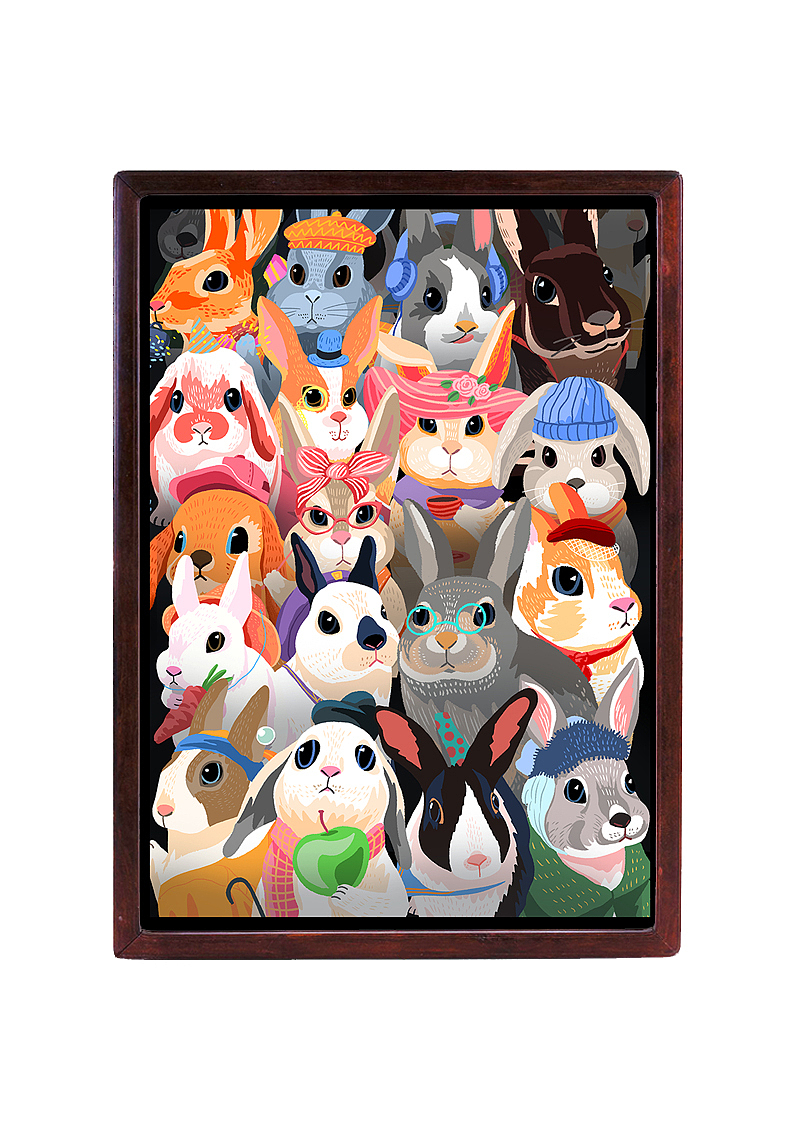 兔子画廊（图ZMzMzNDE2MzA4） - 创作习作 - 站酷设计师猫与婵原创素材 - 站酷ZCOOL