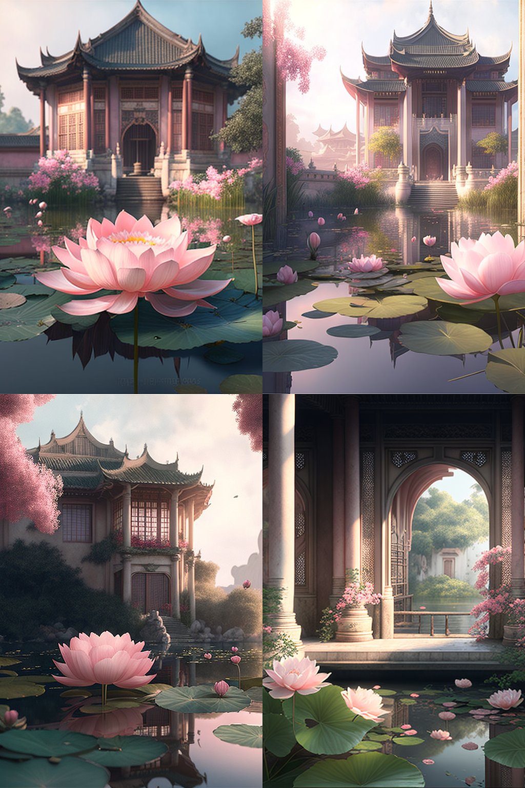 荷花 中式（图ZMzI1Mzk4MDg0） - 其他 - 站酷设计师大箱子2061原创素材 - 站酷ZCOOL