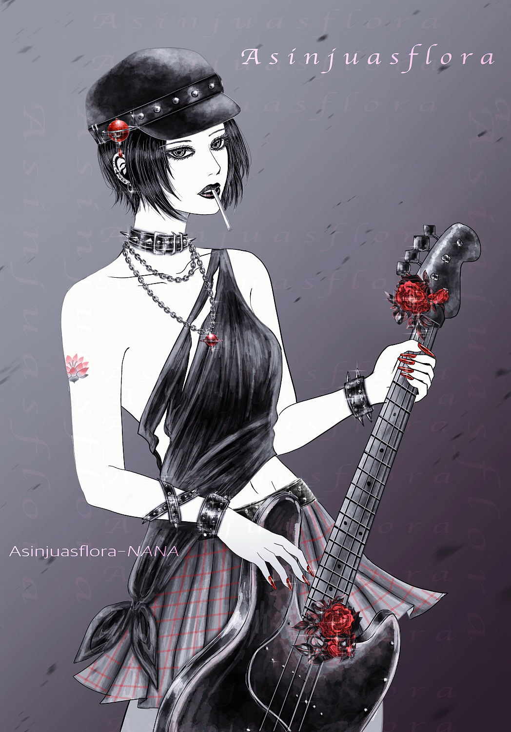 大崎娜娜/NANA 矢泽爱 漫画动漫同人插画