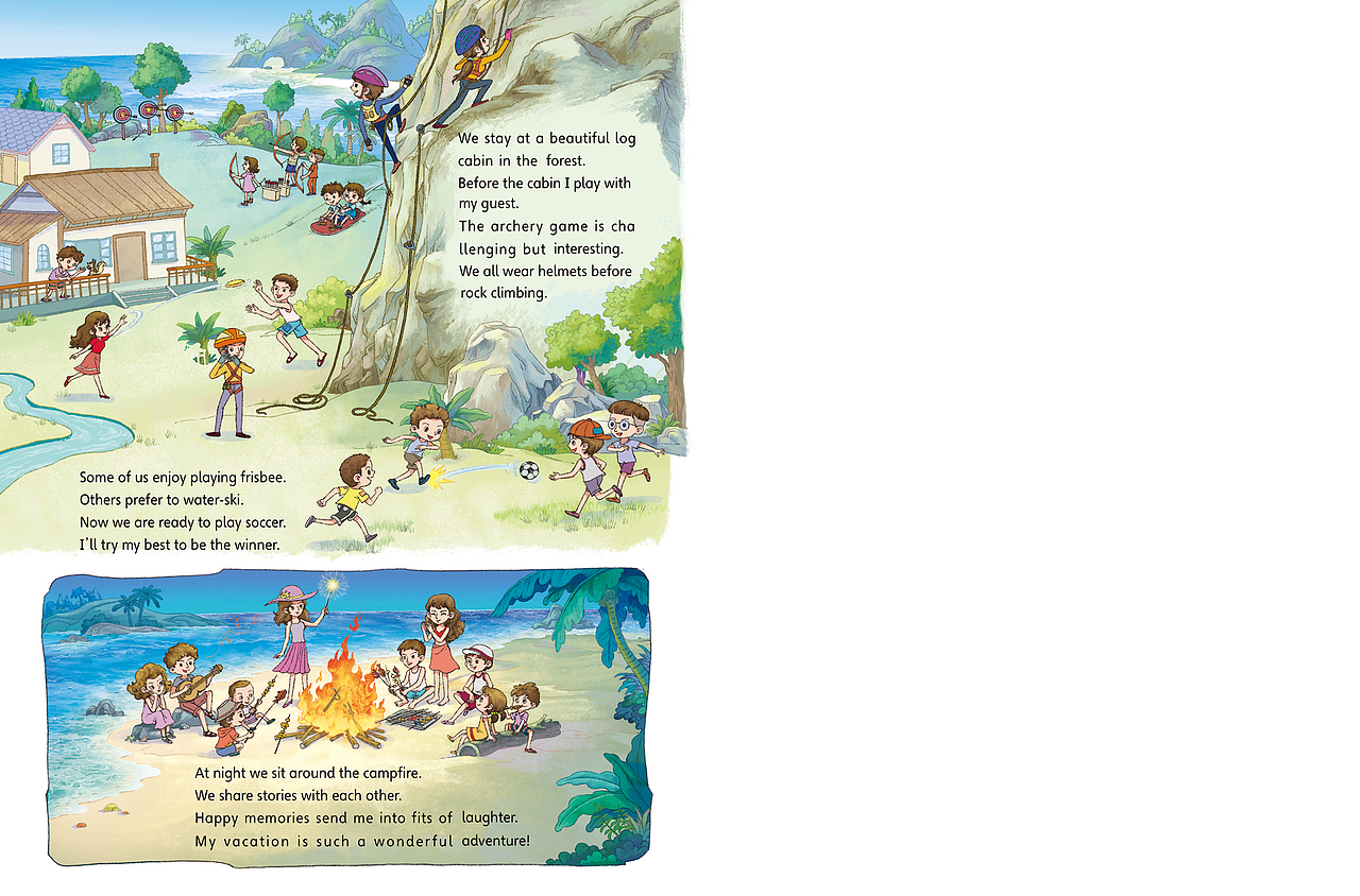 大开本英语绘本（图ZMzY0NTA2Mjk2） - 儿童插画 - 站酷设计师一小步ken原创素材 - 站酷ZCOOL