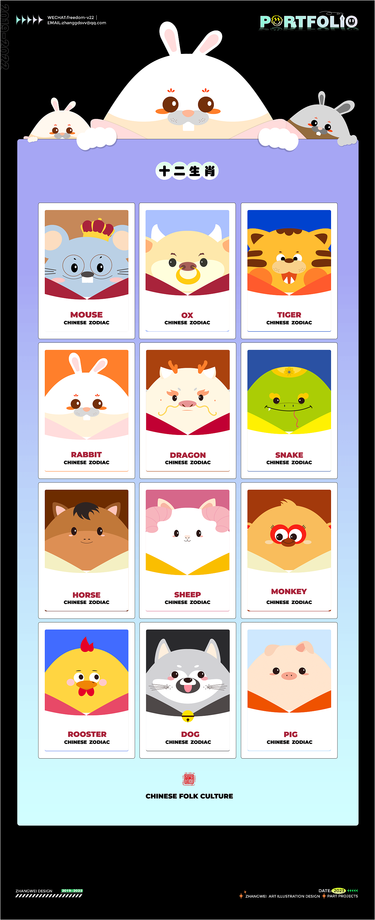 2022年年终盘点（部分）（图ZMzMwOTk1NTA4） - 创作习作 - 站酷设计师微几何原创素材 - 站酷ZCOOL