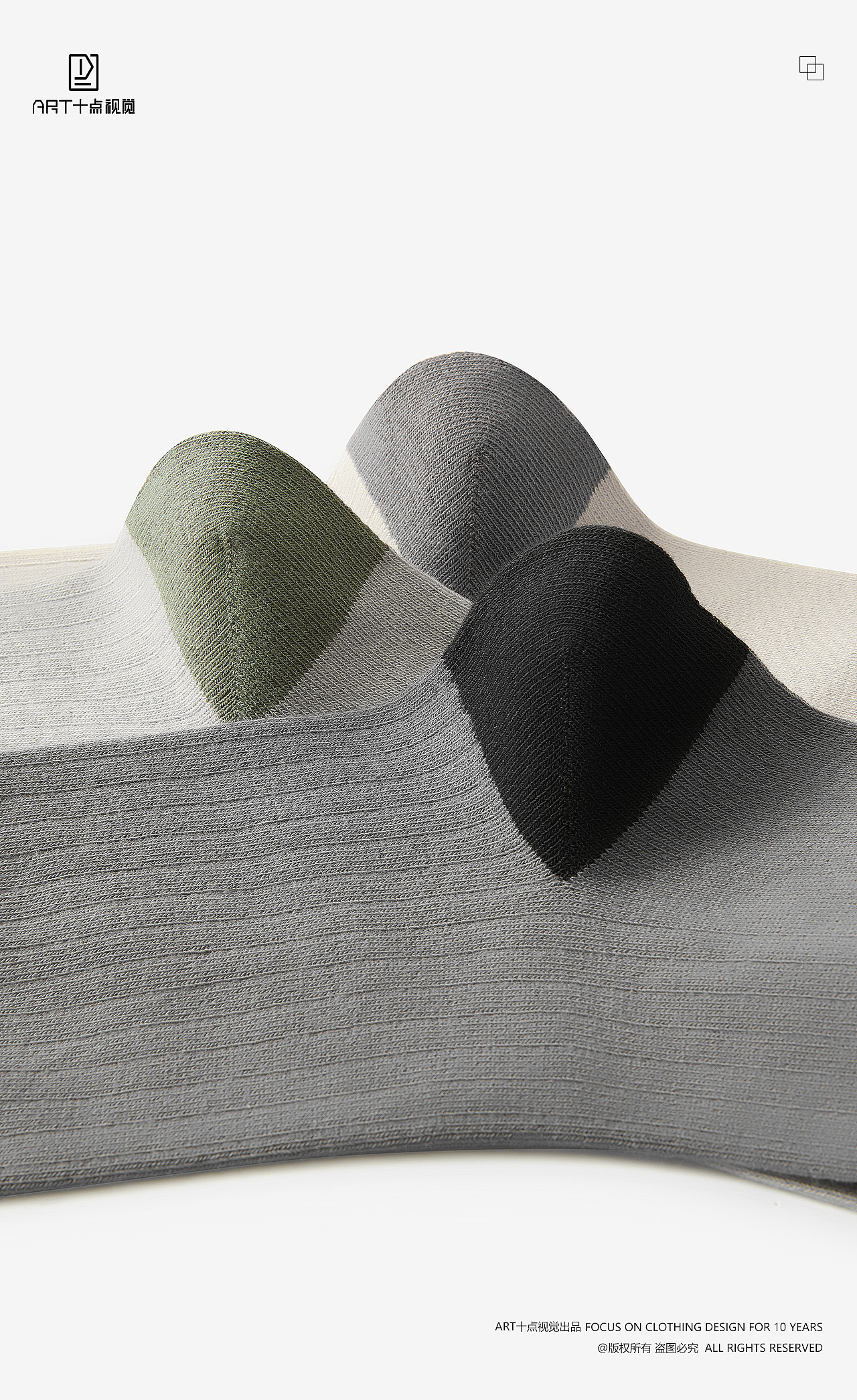 袜子摄影 | 男女袜摄影 x 电商男女棉袜子拍摄修图详情