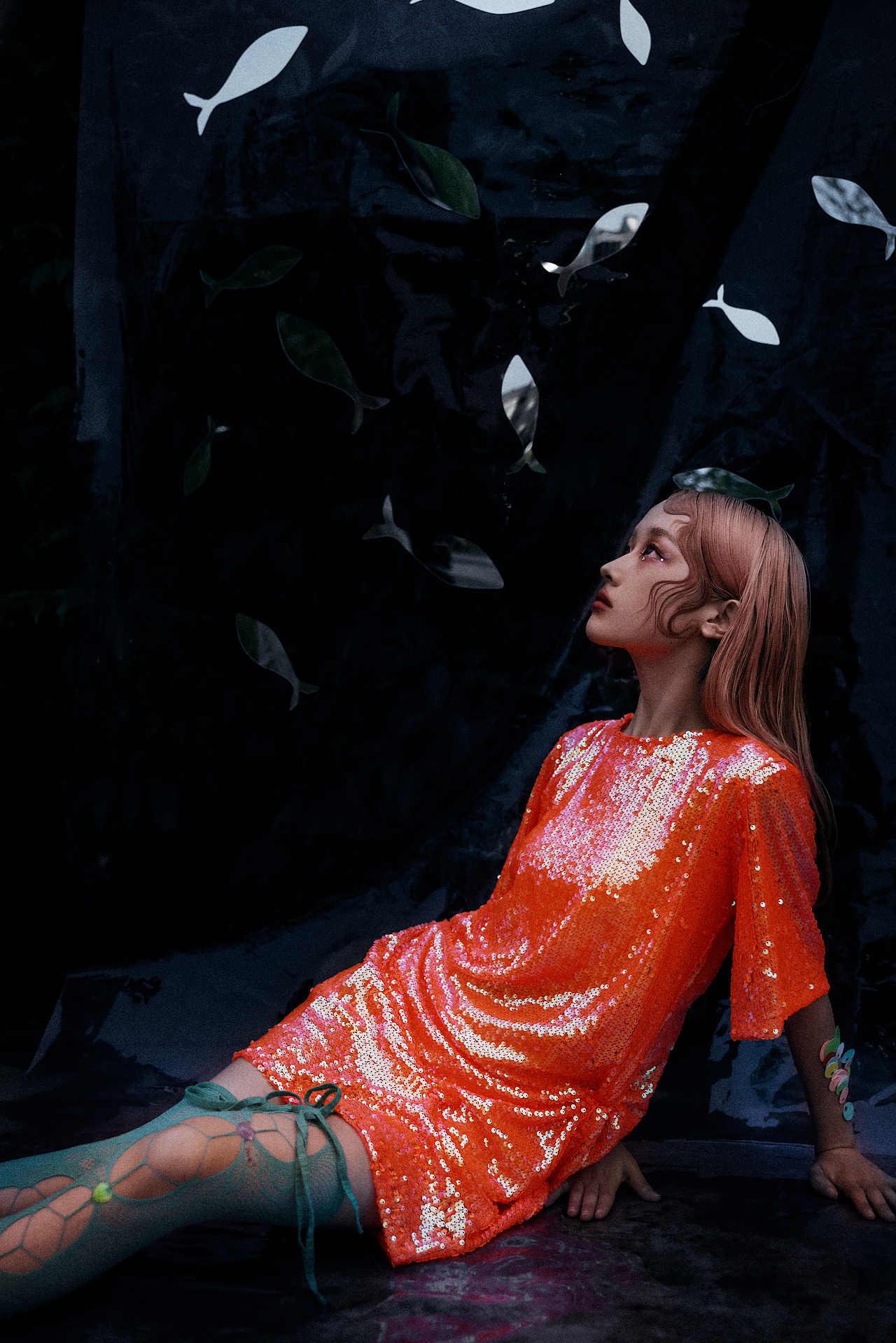 《金鱼姬》（图ZMzE1NDIxMTI0） - 人像摄影 - 站酷设计师鹿鸣微原创素材 - 站酷ZCOOL