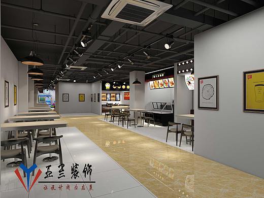 合肥小吃店装修，小吃店设计，亚兰装饰专业小吃店装修