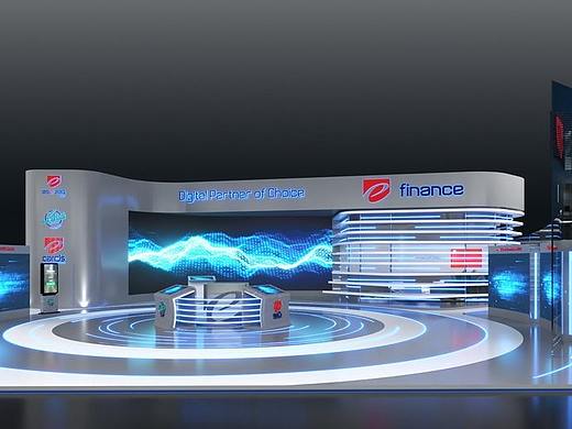 展会展位效果图设计分享