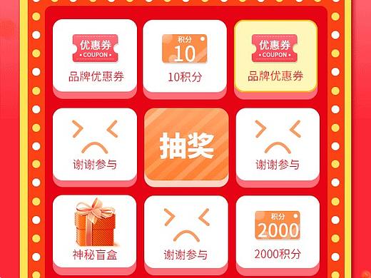 抽奖页面
