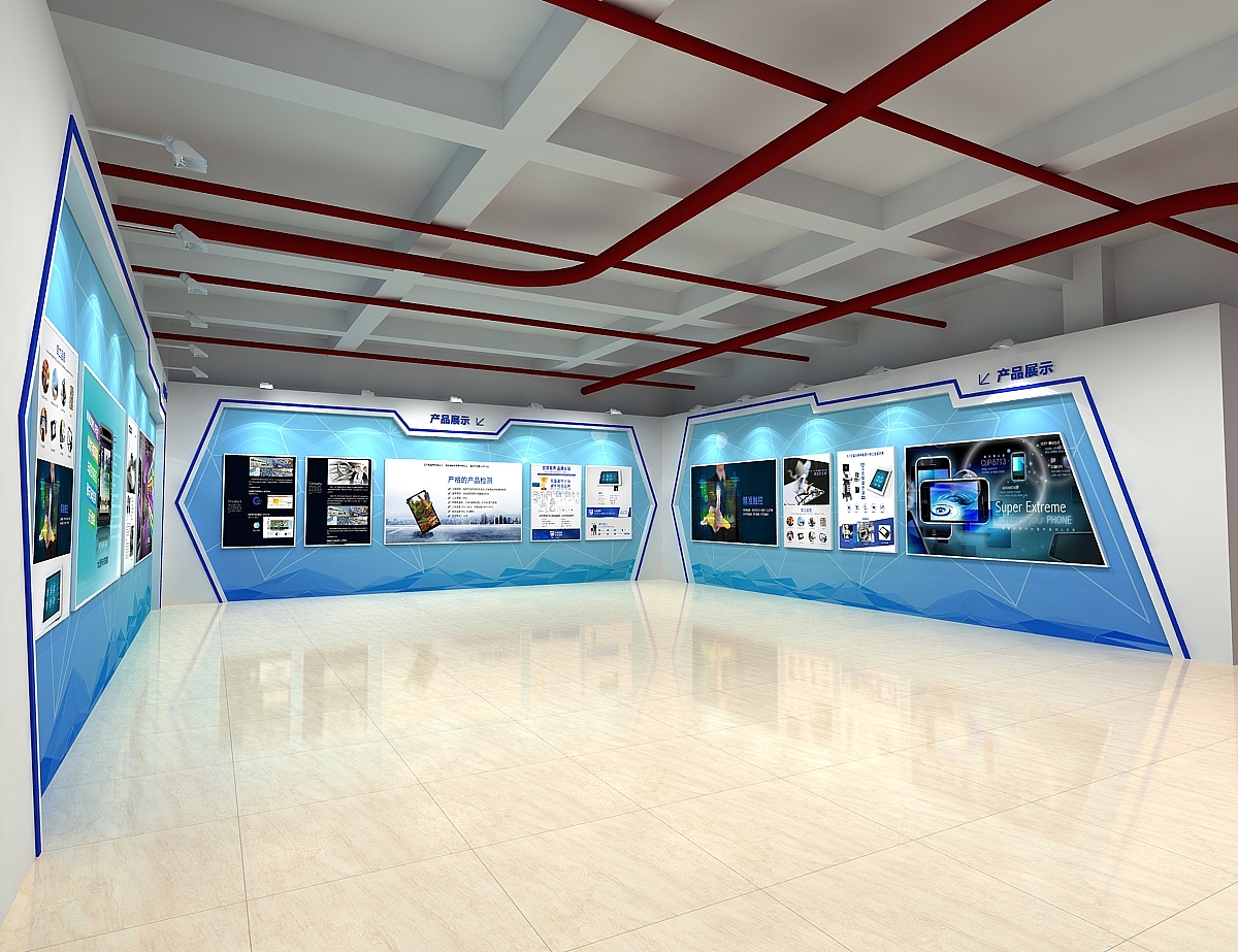XX企业展厅（图ZMTQyMjI2NTYw） - 展陈设计 - 站酷设计师费徳拉斯原创素材 - 站酷ZCOOL