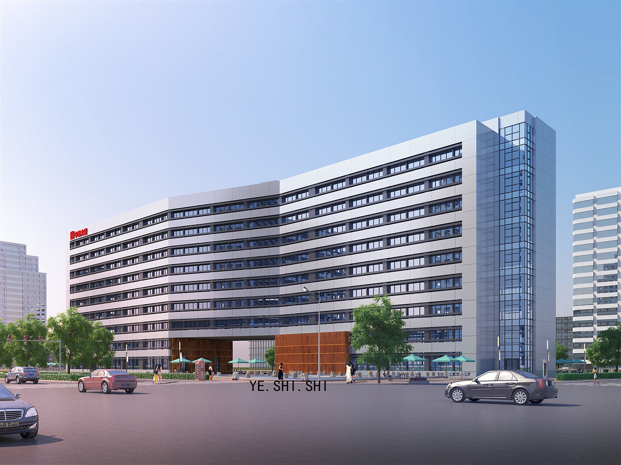 室外效果图-外立面