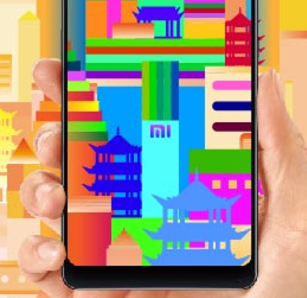 世界的色彩从你的手中溢出