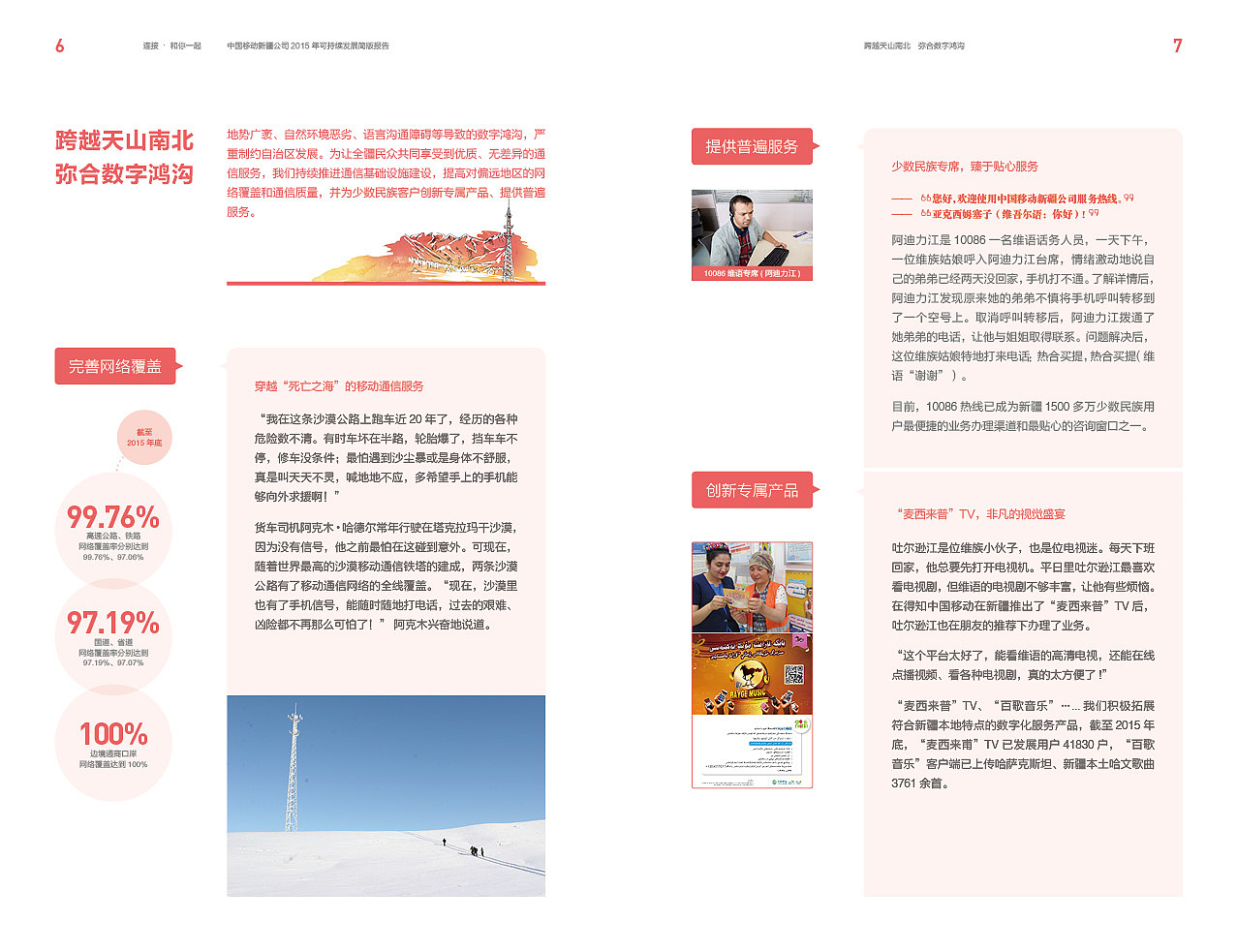 中国移动新疆公司可持续发展速览（图ZNjI4NTAwMzY=） - 宣传物料 - 站酷设计师阿特阿特原创素材 - 站酷ZCOOL