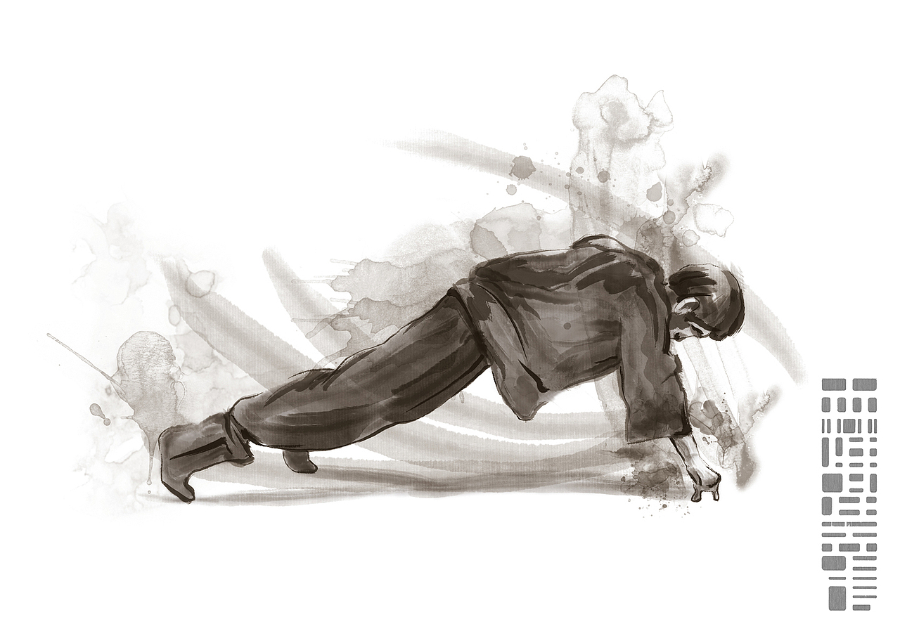 《单手双指俯卧撑》 br> br>李小龙可以只用单手 br>一根食指 br>加上