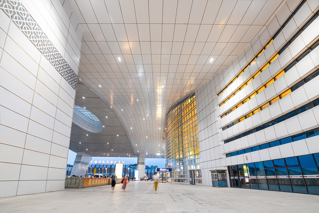 徐州东站高铁站的盛世美颜（图ZMjY0MTc2Njc2） - 风光摄影 - 站酷设计师墨白MoBoo原创素材 - 站酷ZCOOL