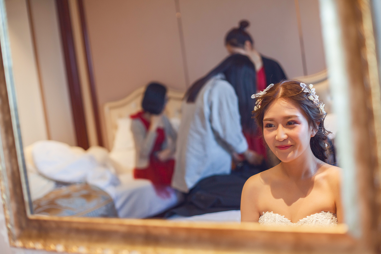 彩色婚礼花絮