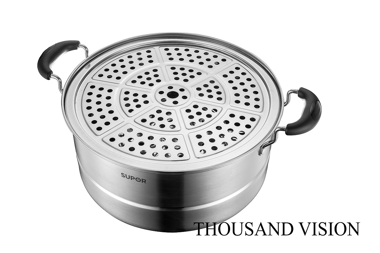 武汉商品摄影 视频摄像 静物拍摄 商业摄像 不锈钢蒸锅