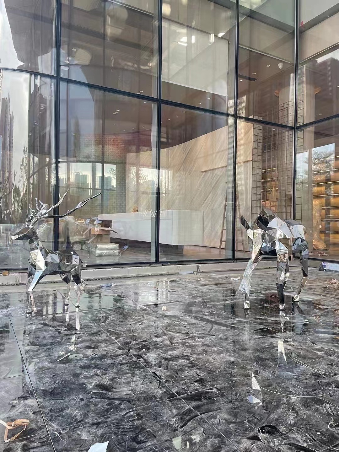 第一批现场安装完毕（图ZMjc3NDk4NDA0） - 家装设计 - 站酷设计师东尚雕塑艺术小Q原创素材 - 站酷ZCOOL