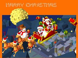 圣诞贺卡——祝大家圣诞节快乐