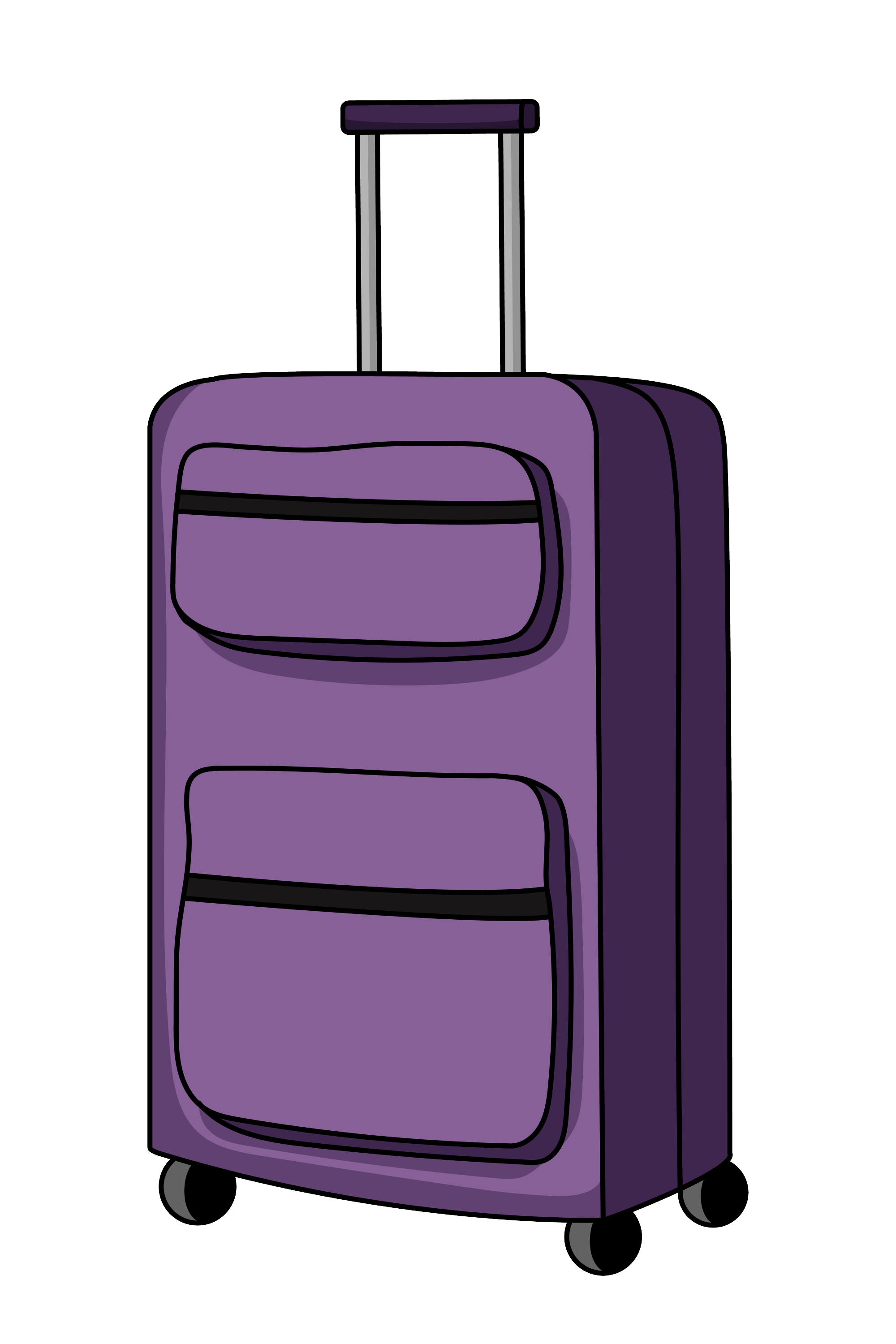 小物设计—行李箱x10|平面|图案|肥兔兔stephanie - 原创作品 - 站酷