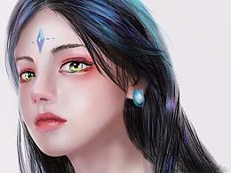 手绘作品
