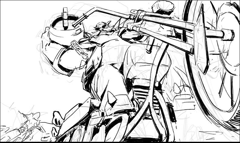 英雄联盟手游暴走族酒桶皮肤绘制|插画|商业插画|fmmcat - 原创作品