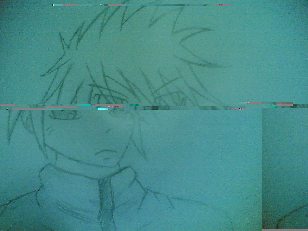 闲着蛋疼画画...象小朋友画的......武器???人物??