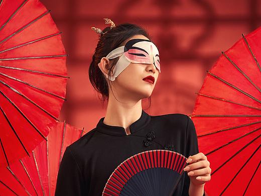产品摄影 | 眼罩国潮系列 X BlackHole 黑洞启画