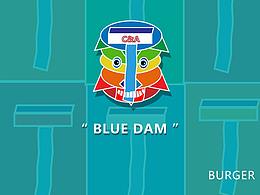 “BLUE DAM”BURGER
