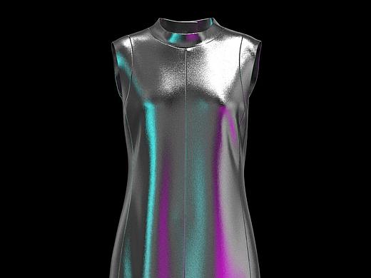 3D潮牌服装设计 3D服装建模 机能风赛博朋克