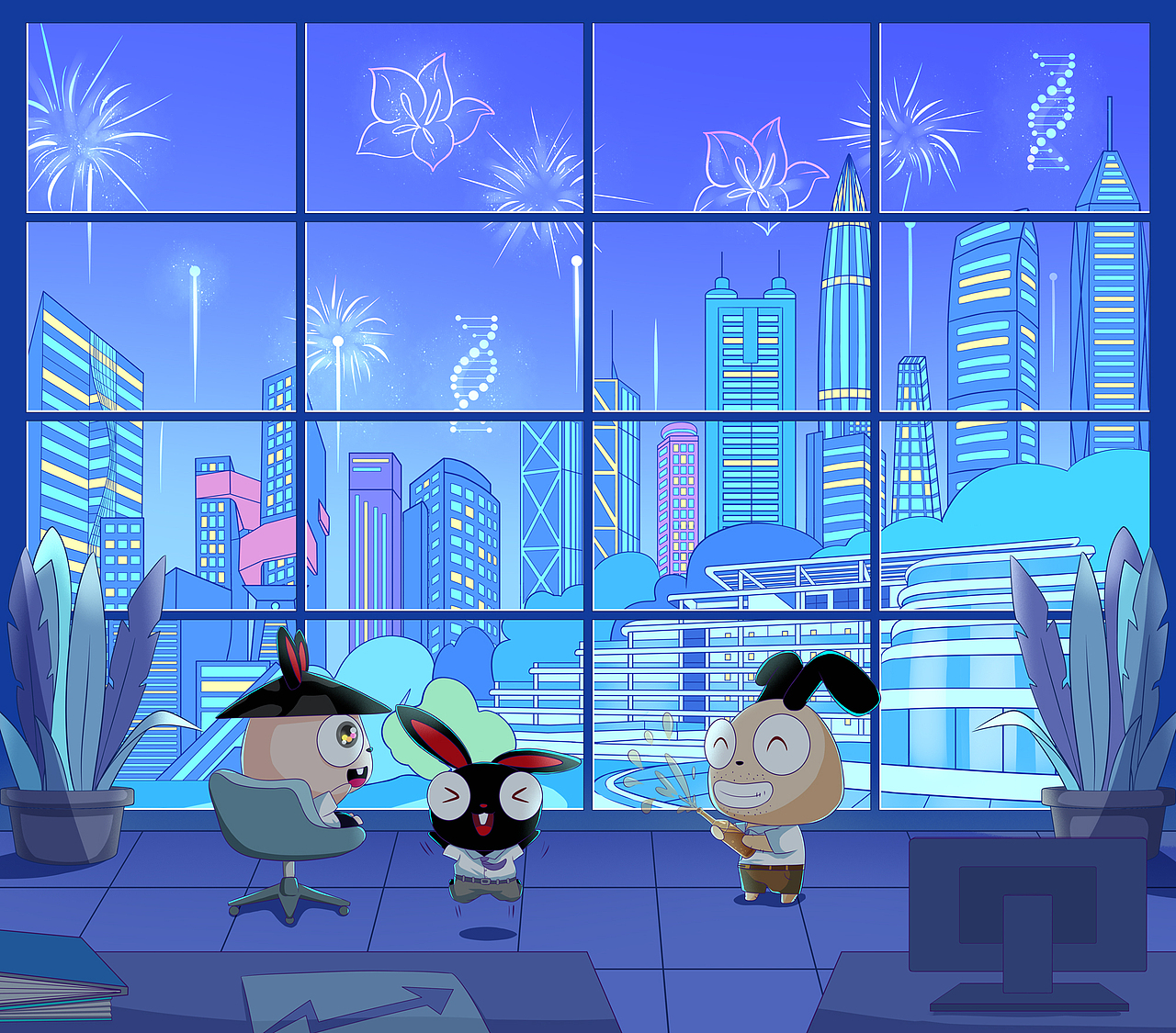 墨公子丨深圳印象（图ZMjUzOTA3NTg4） - 其他动漫 - 站酷设计师墨宝家族原创素材 - 站酷ZCOOL