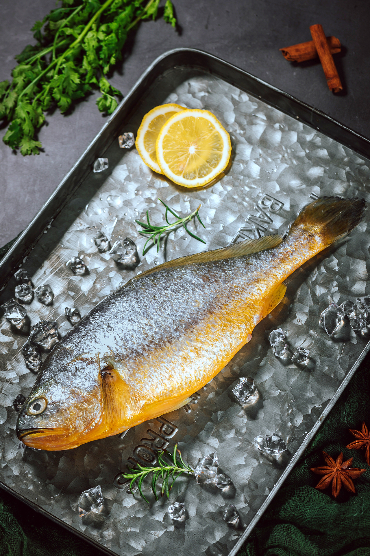 黄花鱼/生鲜|摄影|产品摄影|树映摄影师酋长_原创作品-站酷zcool