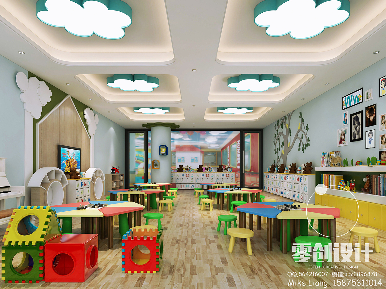 幼儿园设计（图ZMjQ5NTU4MzI0） - 建筑/空间 - 站酷设计师能少Mike原创素材 - 站酷ZCOOL