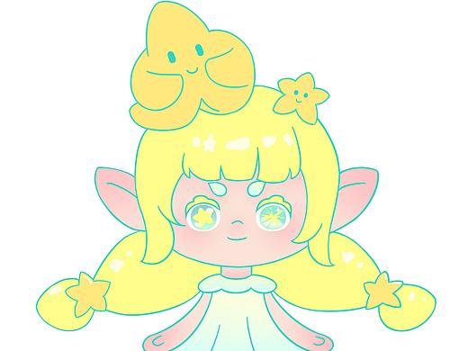 【画师繁星计划】第二期第3周-种星星的孩子盲盒IP形象